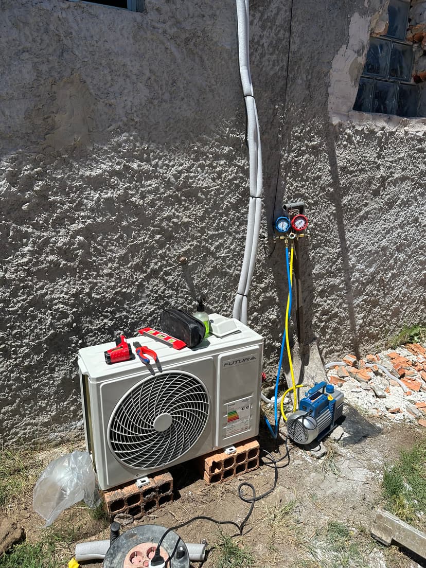 Instalación de aire acondicionado 2