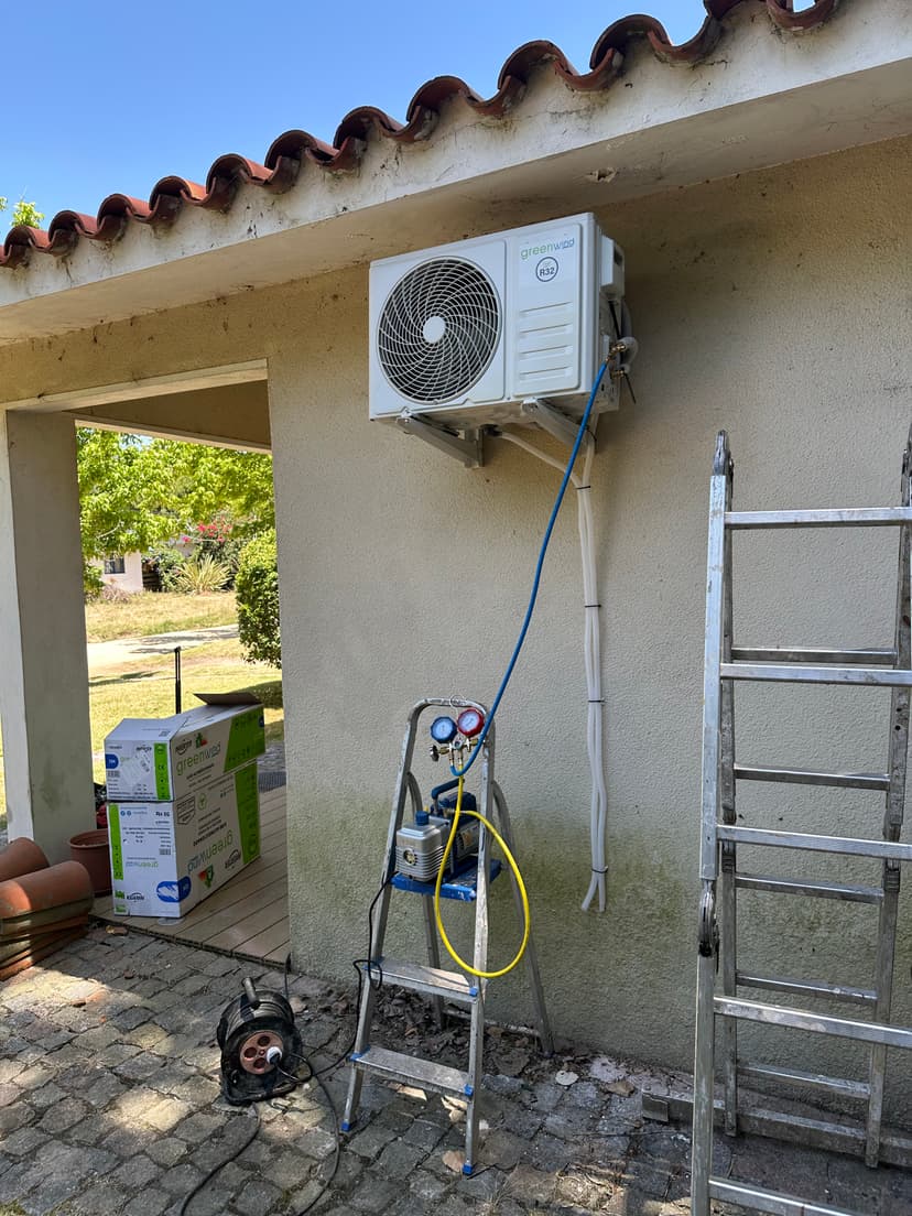 Instalación de aire acondicionado 4