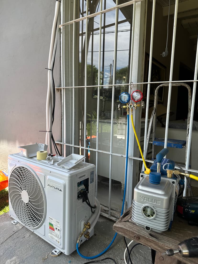 Instalación de aire acondicionado 7