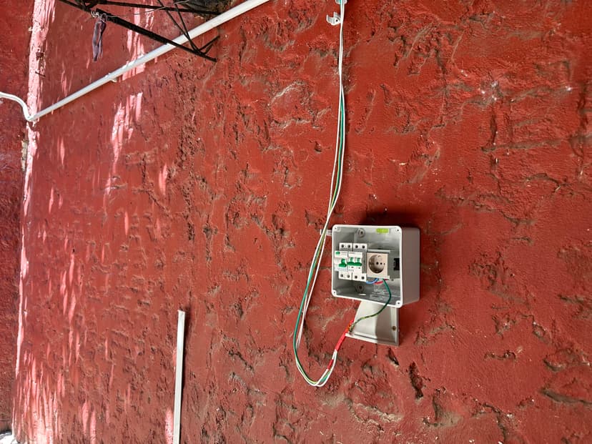 Instalación cargador EV 1