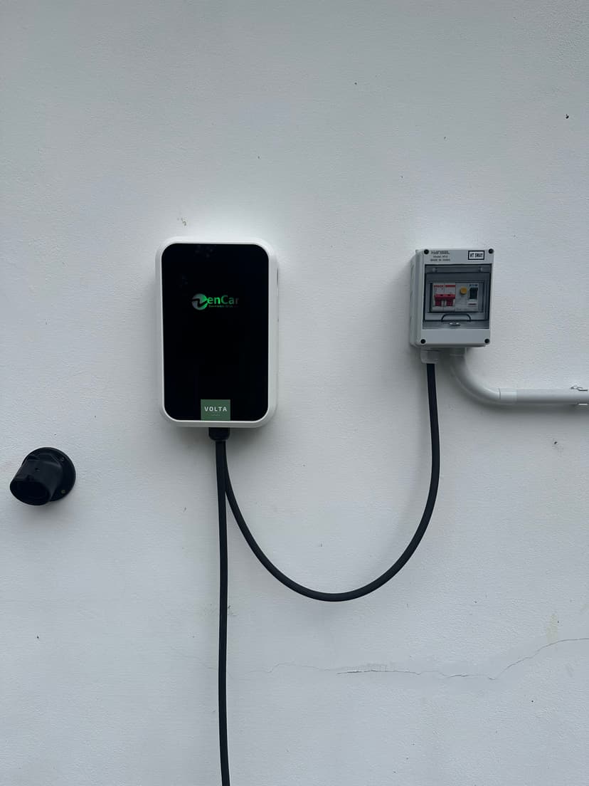 Instalación cargador EV 11