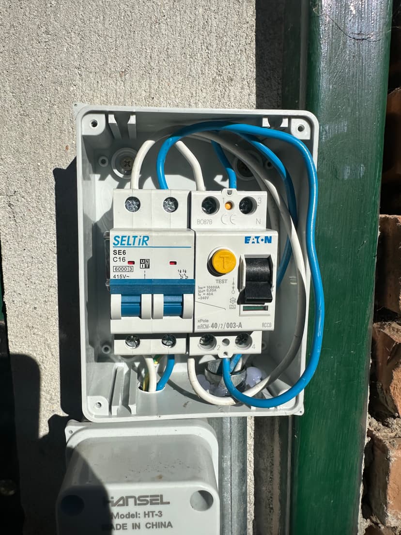 Instalación cargador EV 14
