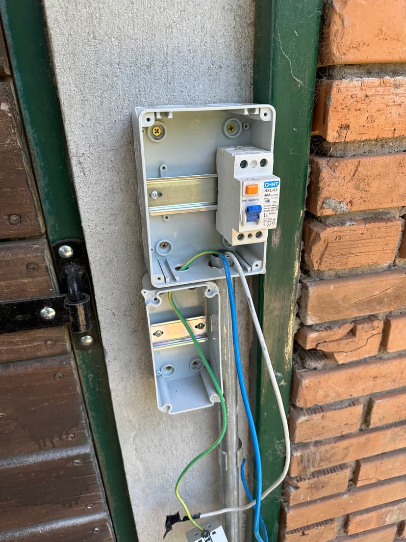 Instalación cargador EV 3
