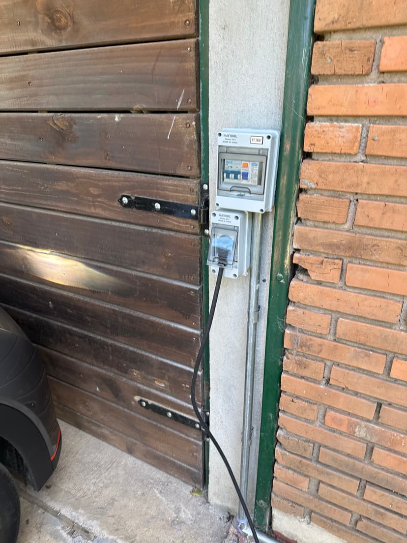 Instalación cargador EV 4
