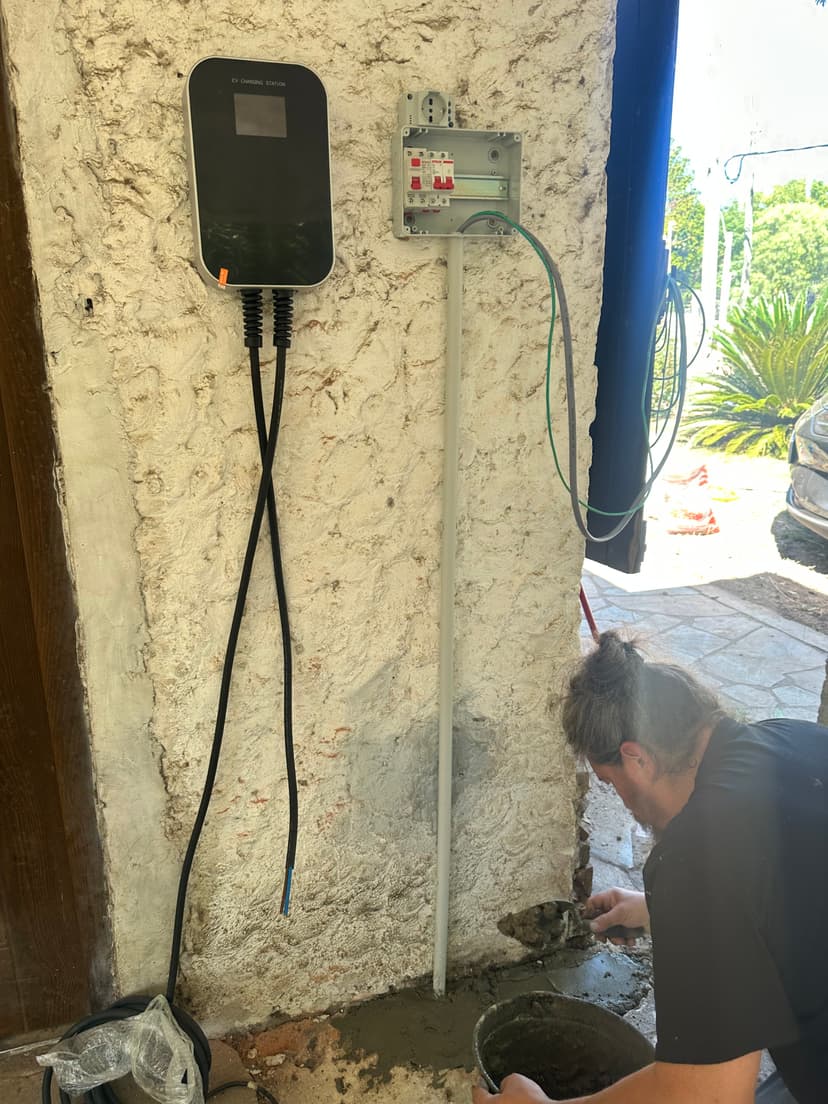 Instalación cargador EV 5