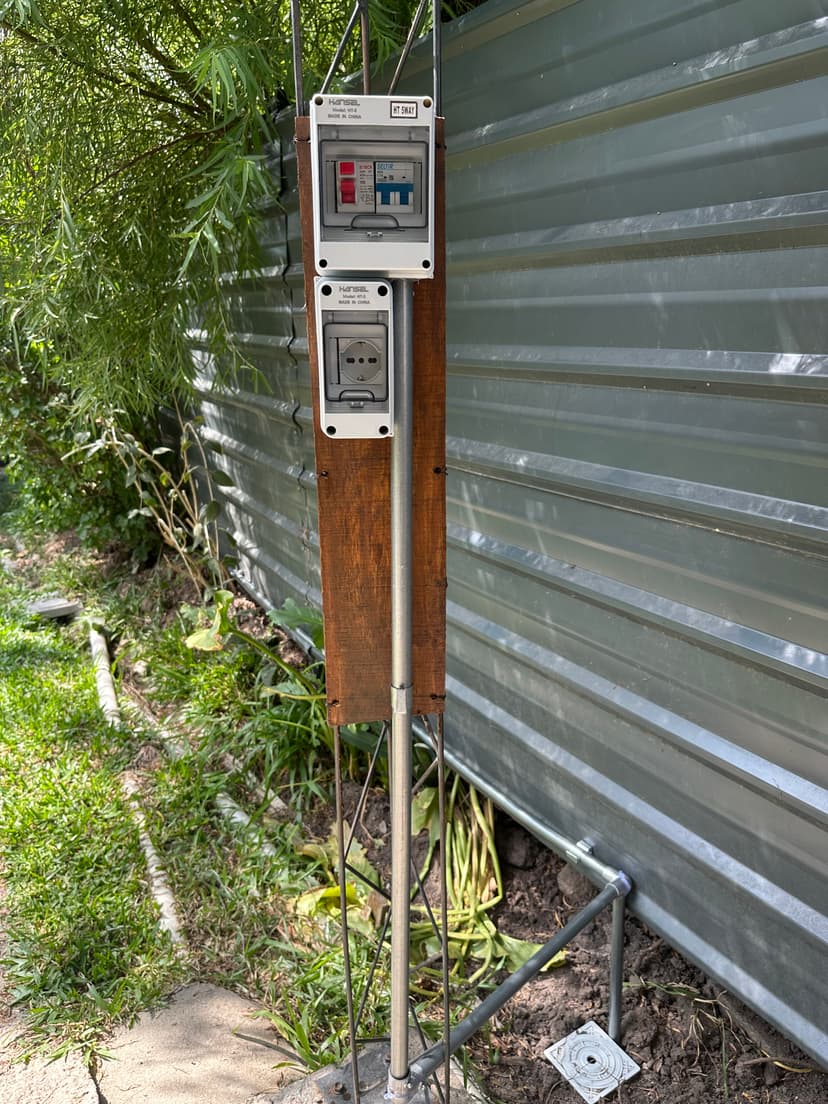 Instalación cargador EV 8